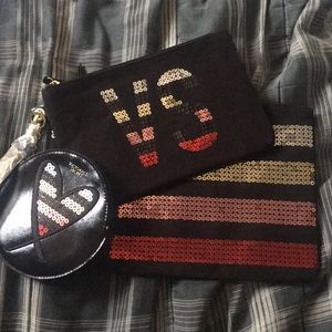 NWT Victoria’s Secret Coin and Makeup Bags